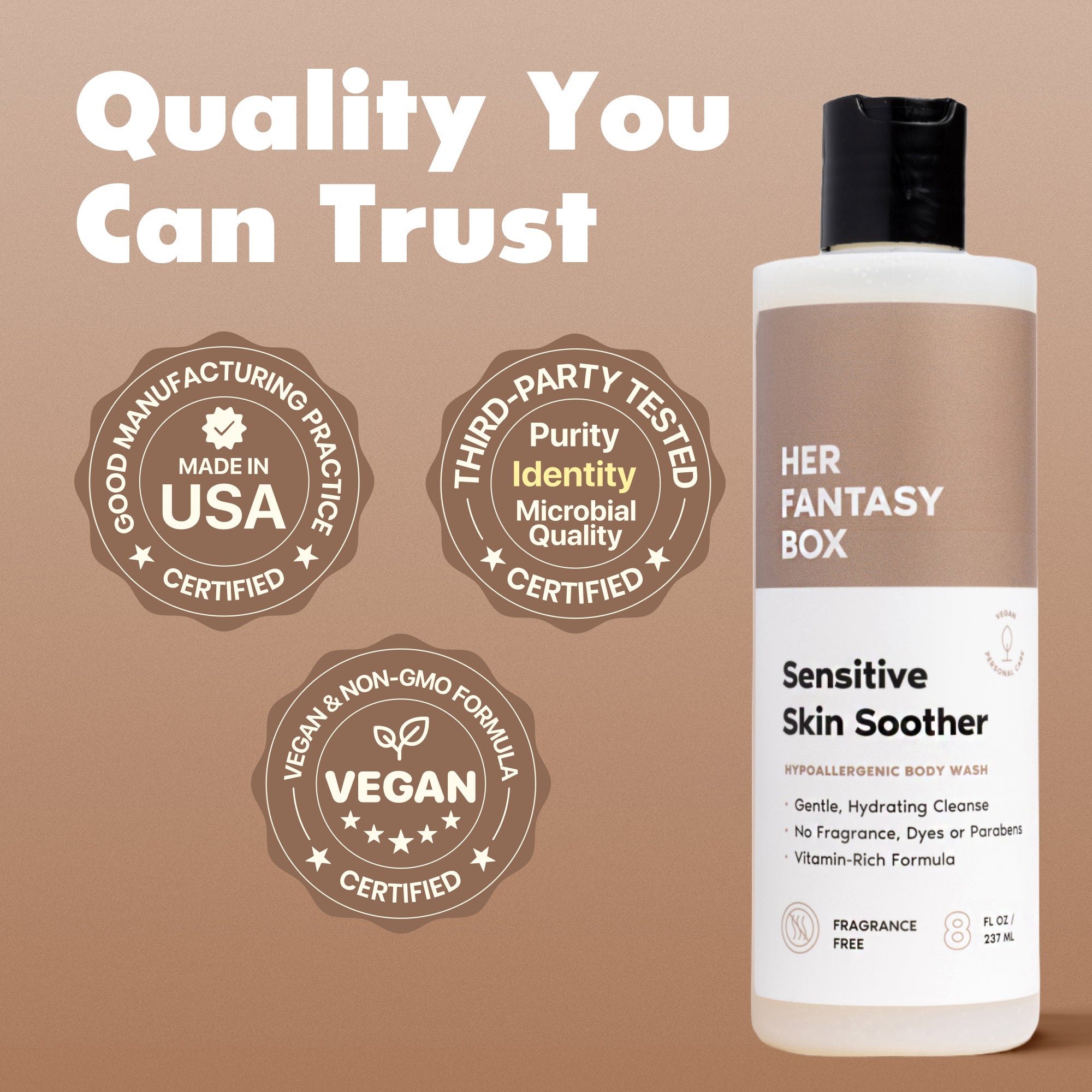 Sensitive Skin Soother Hypoallergenic Body Wash - Image 6