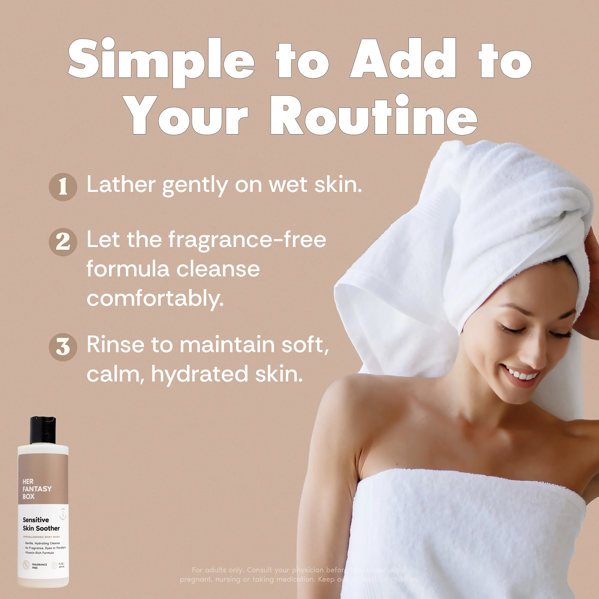 Sensitive Skin Soother Hypoallergenic Body Wash - Image 7
